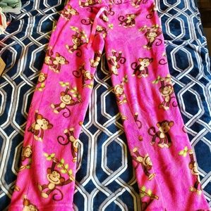 Soft and fuzzy PJ pants